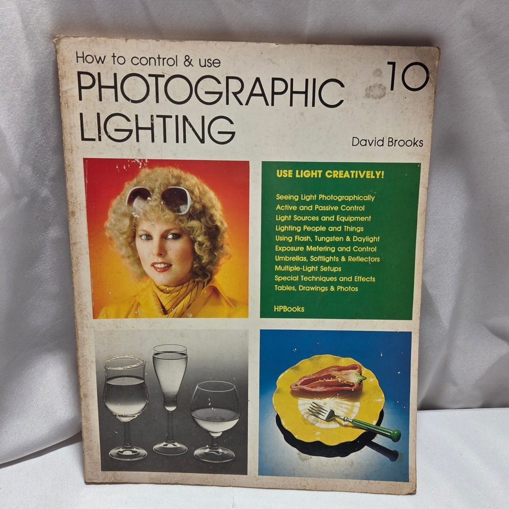 How to‎ Control & Use Photographic Lighting David Brooks Vintage Photography